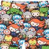 Amazon Essentials Girls' Cotton Stretch Leggings, Pack of 4, Marvel Captain America, Large view 3