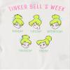 Amazon Essentials Disney | Marvel | Star Wars | Frozen | Princess Toddler Girls' Short-Sleeve T-Shirts, Pack of 4, Tinker Bell Moods, 2T view 3