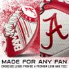 Franklin Sports Alabama Crimson Tide Foam Football - Youth Mini Football for Kids - 8.5" Junior Soft Foam Ball - SPACELACE Easy Grip Cover - Perfect Toy for Kids view 2