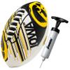 Franklin Sports Iowa Hawkeyes Foam Football - Youth Mini Football for Kids - 8.5" Junior Soft Foam Ball - SPACELACE Easy Grip Cover - Perfect Toy for Kids view 1