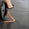 Mute Split Ropes Adaptive Jump Rope BULL version WITH GRIP ASSIST for wheelchair view 3