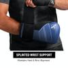 Hayabusa S4 Leather Boxing Gloves for Women & Men - Blue, 16oz view 3