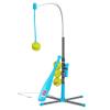 Franklin Sports Grow with Me Kids Teeball + Softball Batting Tee - Adjustable Youth Hitting Tee - Perfect for Teeball and Softball Training Blue/Grey view 1
