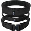 Bear Armz Tactical Battle Belt | Heavy Duty Nylon Belts | Molle Riggers Belt | American Company (Tactical Black, S- Small) view 1