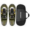 Retrospec Drifter Snowshoes for Women & Men - Lightweight Aluminum Frame Snow Shoes with Double Ratchet Binding System, Heel Lifts & Carry Bag for All Terrain Hiking & Winter Sports view 1