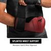 Hayabusa S4 Leather Boxing Gloves for Women & Men - Red, 16oz view 3