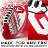 Franklin Sports Oklahoma Sooners Foam Football - Youth Mini Football for Kids - 8.5" Junior Soft Foam Ball - SPACELACE Easy Grip Cover - Perfect Toy for Kids view 2