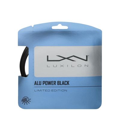 Luxilon ALU Power 125 16g Black Tennis String (Reel)