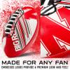 Franklin Sports Nebraska Cornhuskers Foam Football - Youth Mini Football for Kids - 8.5" Junior Soft Foam Ball - SPACELACE Easy Grip Cover - Perfect Toy for Kids view 2
