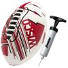 Franklin Sports Wisconsin Badgers Foam Football - Youth Mini Football for Kids - 8.5" Junior Soft Foam Ball - SPACELACE Easy Grip Cover - Perfect Toy for Kids view 1