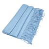 Gelante Plain Soft Pashmina Shawl Wrap Scarf Solid Colors. 615-Sky Blue view 3
