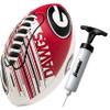 Franklin Sports Georgia Bulldogs Foam Football - Youth Mini Football for Kids - 8.5" Junior Soft Foam Ball - SPACELACE Easy Grip Cover - Perfect Toy for Kids view 1