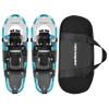 Retrospec Drifter Snowshoes for Women & Men - Lightweight Aluminum Frame Snow Shoes with Double Ratchet Binding System, Heel Lifts & Carry Bag for All Terrain Hiking & Winter Sports view 1
