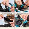 Retrospec Drifter Snowshoes for Women & Men - Lightweight Aluminum Frame Snow Shoes with Double Ratchet Binding System, Heel Lifts & Carry Bag for All Terrain Hiking & Winter Sports view 4