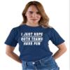 Go All Out 5X-Large Navy Blue Adult I Just Hope Both Teams Have Fun Funny T-Shirt view 2