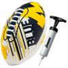 Franklin Sports Michigan Wolverines Foam Football - Youth Mini Football for Kids - 8.5" Junior Soft Foam Ball - SPACELACE Easy Grip Cover - Perfect Toy for Kids view 1