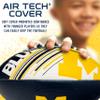 Franklin Sports Michigan Wolverines Foam Football - Youth Mini Football for Kids - 8.5" Junior Soft Foam Ball - SPACELACE Easy Grip Cover - Perfect Toy for Kids view 3