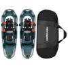 Retrospec Drifter Snowshoes for Women & Men - Lightweight Aluminum Frame Snow Shoes with Double Ratchet Binding System, Heel Lifts & Carry Bag for All Terrain Hiking & Winter Sports view 1