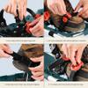 Retrospec Drifter Snowshoes for Women & Men - Lightweight Aluminum Frame Snow Shoes with Double Ratchet Binding System, Heel Lifts & Carry Bag for All Terrain Hiking & Winter Sports view 4