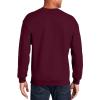 Veracco Crayon Box Halloween Costumes Crewneck Sweatshirt Long Sleeve | Funny Cool Graphic tee idea | for Men Women Maroon view 2