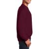 Veracco Crayon Box Halloween Costumes Crewneck Sweatshirt Long Sleeve | Funny Cool Graphic tee idea | for Men Women Maroon view 3