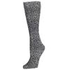 Celeste Stein Therapeutic Graduated Compression Socks, Animal Black Grey Spots, 8-15 mmHg Queen Plus Calf view 1