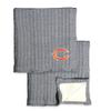 Northwest NFL Chicago Bears Unisex-Adult Cable Sweater Knit Sherpa Throw Blanket, 50" x 60", Team Colors view 2