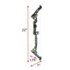 NKOK Realtree Jr. Compound Bow Set; PVC Tipped Suction Cup Arrows Can Be Propelled Up to 40 Feet; 3 Arrows and Target; Red LED Scope; Age 6+ view 3