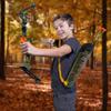 NKOK Realtree Jr. Compound Bow Set; PVC Tipped Suction Cup Arrows Can Be Propelled Up to 40 Feet; 3 Arrows and Target; Red LED Scope; Age 6+ view 4
