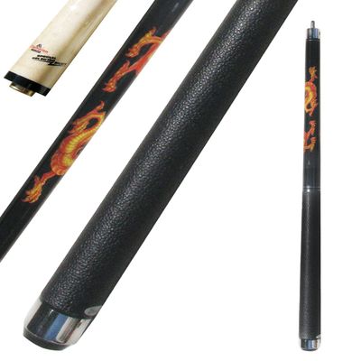 Champion Dragon Pool Cue Stick with Predator Uniloc Joint or 5/16/X18 Joint, Low Deflection Shaft, Kamui Tip or Tiger tip, Retail Price $225.00 (DL4 Black Dragon cue Uniloc Joint, 12.75mm, 19oz)