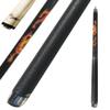 Champion Dragon Pool Cue Stick with Predator Uniloc Joint or 5/16/X18 Joint, Low Deflection Shaft, Kamui Tip or Tiger tip, Retail Price $225.00 (DL4 Black Dragon cue Uniloc Joint, 12.75mm, 19oz) view 1