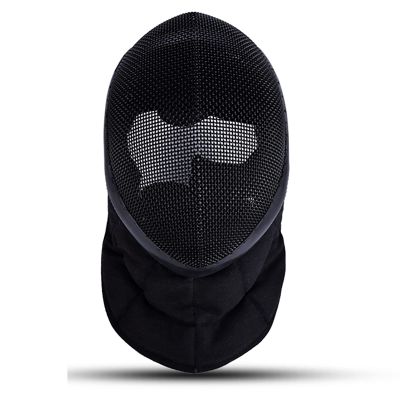 DLGF CE 350N/1600N Certified National Grade Masque, Fencing Coach Mask, Fencing Protective Gear, Fencing Gear for Child and Adult Fencer (Black)