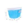 ABOOFAN 1 Set Bike Streamers Handle Grips with Basket Blue for Bicycle Handlebar Grips Cover Scooters Road Bike Cycling Decorations view 2