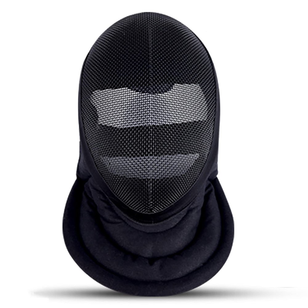 DLGF CE 350N/1600N Certified National Grade Masque, Fencing Coach Mask, Fencing Protective Gear, Fencing Gear for Child and Adult Fencer (Black)