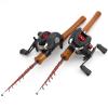 1.68M1.85M Fishing Rod Reel Set, Carbon Fiber Telescopic Casting Fishing Rod and Casting Reel Set, Stick Roll Combo Beginner Fishing Rod for Bass Fishing ZYHYD view 1