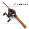 1.68M1.85M Fishing Rod Reel Set, Carbon Fiber Telescopic Casting Fishing Rod and Casting Reel Set, Stick Roll Combo Beginner Fishing Rod for Bass Fishing ZYHYD view 2