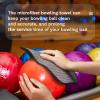 Aoriher 3 Pieces Bowling Ball Towel Shammy Pad Rag Bowling Ball Microfiber Towel Easy Wipe Off Grip for Cleaning from Dirt Oil Accessories(Classic,7.8 x 7.8 Inch,Black) view 4