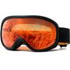 AVV OTG Ski Goggles for Men Women With Anti-Fog Dual Layer lens, UV400 Snow Goggle for Snowboarding Snowmobiling Skating view 1