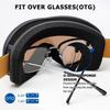 AVV OTG Ski Goggles for Men Women With Anti-Fog Dual Layer lens, UV400 Snow Goggle for Snowboarding Snowmobiling Skating view 3