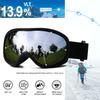 AVV OTG Ski Goggles for Men Women With Anti-Fog Dual Layer lens, UV400 Snow Goggle for Snowboarding Snowmobiling Skating view 2