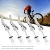 SUNGOOYUE Seat Post Clamp, 5Pcs Aluminum Alloy Quick Release Seatpost Clamps Pipe Clamp Fixed Gear for Road Bikes(Silver) view 2