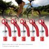 SUNGOOYUE Seat Post Clamp, 5Pcs Aluminum Alloy Quick Release Seatpost Clamps Pipe Clamp Fixed Gear for Road Bikes(Red) view 3