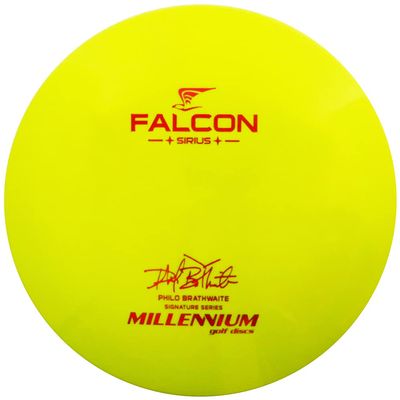 Millennium Golf Discs Philo Brathwaite Signature Sirius Falcon Driver Golf Disc [Colors May Vary] - 173-175g