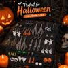26 Pairs Halloween Stud Earrings Bat Cat Witch Earrings Set Spider Web Pumpkin Skull Drop earrings Jewelry for Women Halloween Outfit Costumes Accessories view 4