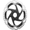 SHIMANO Unisex Rotor Rtmt905 6 Bolt 203mm Bicycle Parts, Silver view 1