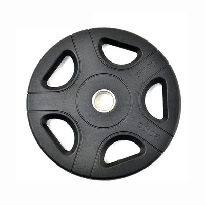 YKHB 5.5lbs/11lbs/22lbs/33lbs/44lbs Weight Plates,5-Hole Grip Plates,cast Iron Barbell Plates,for Weight Lifting Training (Size : 20kg/44lbs2)