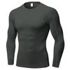 Men's Compression Shirts Long Sleeve, Base-Layer Quick Dry Workout T Shirts Sports Running Tops for Gym view 1