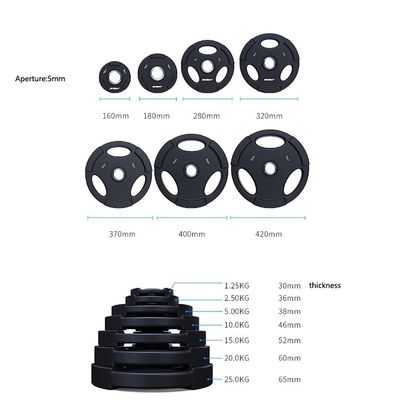 YKHB Adjustable Barbell Plates,Fitness Bodybuilding Weight Plates,2 Inch Bumper Plates,Used for Home Gym Training-Sold in Pairs (Size : 20kg/44lbs2)