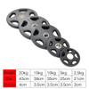 YKHB 5.5lbs/11lbs/22lbs/33lbs/44lbs Weight Plates,5-Hole Grip Plates,cast Iron Barbell Plates,for Weight Lifting Training (Size : 10kg/22lbs2) view 2