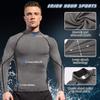2/3 Pack Men's Compression Shirts Long Sleeve Workout Shirts Mock Turtleneck Athletic Base Layer Active Undershirts Tops view 4